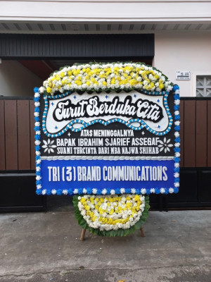 Papan Bunga Duka di Depokharjo